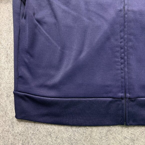 Polo Ralph Lauren Track Jacket Men L Blue White Red Knit Interlock VTG Full Zip - Picture 5 of 14